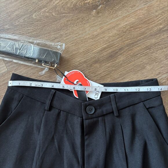 Cider Black Straight Leg Dress Pants - Size Small NWT - Picture 5 of 7